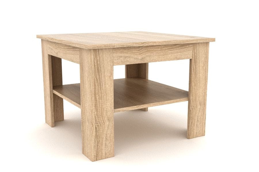 eoshop Konferenčný stôl Šimon 70×70 K128 (Prevedenie: Prírodná)